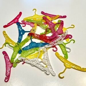 Lot of 26 Vintage Barbie Clothes Hangers 1960s Mattel